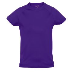   Tricou pentru Copii, 42FEB232865, Tecnic Plus K, Poliester, Unisex, Violet, 4--5