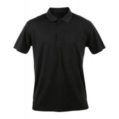 Polo shirt, unisex, L, S-XXL, 20FEB16953, Poliester, Negru