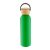 Sticla de apa bidon sport, Everestus, 42FEB231098, 600 ml, Ø66x230 mm, Aluminiu, Bambus, Verde