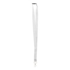 Lanyard, 2502E14327, Everestus, 20 x 450 mm, Poliester, Alb