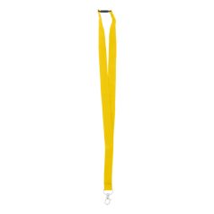   Lanyard, 2502E14328, Everestus, 20 x 450 mm, Poliester, Galben