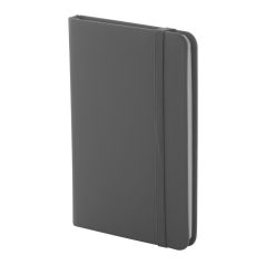   Agenda A6, Velina, 2402E18350, Everestus, 95x145x15 mm, Piele ecologica, Hartie, Gri