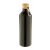 Sticla de apa bidon sport, Everestus, 42FEB230966, 800 ml, Ø72x245 mm, Aluminiu, Bambus, Negru