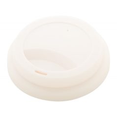   Customisable Cana termos, lid, 400 ml, ø85×155 mm, 20FEB8601, Plastic, Alb