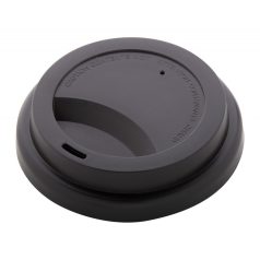   Customisable Cana termos, lid, 400 ml, ø85×155 mm, 20FEB8595, Plastic, Negru