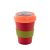 Customisable Cana termos, lid, 300 ml, ø93×130 mm, 20FEB8624, Plastic, Portocaliu