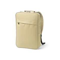   Rucsac sport casual, compartiment laptop 15.6 inch, 2407E20145, Aodaci, 28x42x8 cm, Poliuretan, Bej