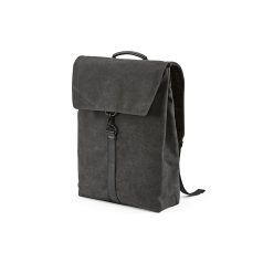   Rucsac sport casual, compartiment laptop 17 inch, 2407E20148, Aodaci, 30x44x11 cm, Bumbac, Negru