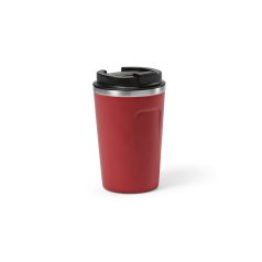   Cana de voiaj 400 ml, 2407E20485, Aodaci, ø9x15 cm, Otel, Burgundy