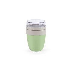   Termos 430 ml pentru alimente solide, 2407E20536, Aodaci, ø10.5x15.6 cm, Otel, Verde heather