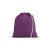 Saculet cu snur 2407E20817, Aodaci, 37x41 cm, Bumbac, Violet