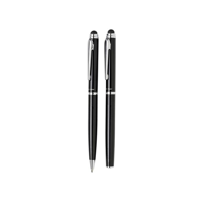 Set cadou 2 pixuri stylus deluxe, Swiss Peak by AleXer, DE, metal, metal, negru